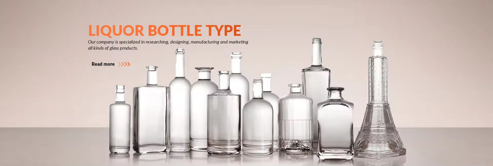 Las tapas de botellas de vidrio