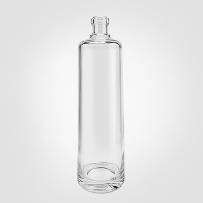 Disponible gratuitamente 750 ml 700 ml Popular botella de vidrio ecológico para bebidas espirituosas de ron Gin