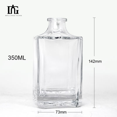 200 ml 350 ml 500 ml 700 ml 1000 ml botella de licor de vidrio grabado para botella de tequila de lujo