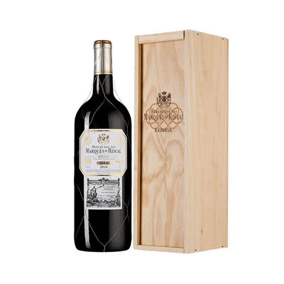 Embalaje de cartón para botellas de whisky / botella de agua Caja de regalo con Eva personalizada dentro