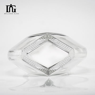 Tipo de sellado CORK Botellas de vidrio de brandy transparente para whisky Bourbon Vodka 700 ml 750 ml