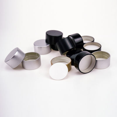 Capo de sellado con tapón de vidrio de aluminio y tapón de botella de madera