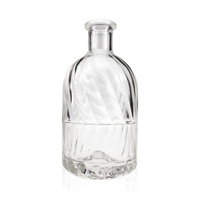 100 ml 250 ml 500 ml Zumo de base de montaña bebidas alcohólicas vidrio vino botella de licor con corcho