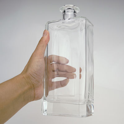 Botellas de vidrio cuadrado clásico para vino 500ml 700ml Material base vidrio y Super Flint