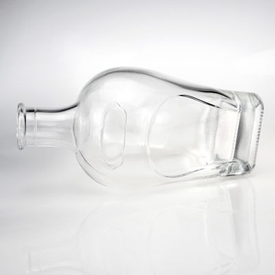 Botella de vino de vidrio de 700 ml/750 ml de capacidad con tapa para grabado y marca personalizados