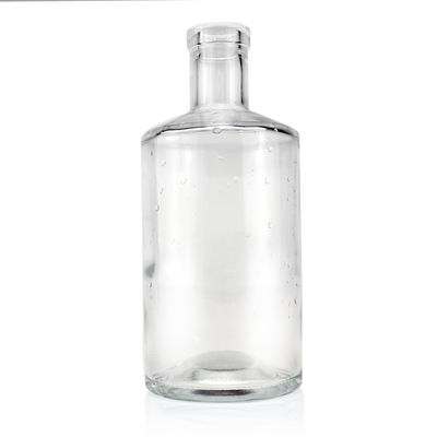 Aplicación de tequila Botellas de vino de vidrio transparente de 700 ml/750 ml con aprobación OEM/ODM