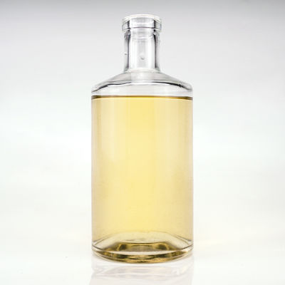 Aplicación de tequila Botellas de vino de vidrio transparente de 700 ml/750 ml con aprobación OEM/ODM