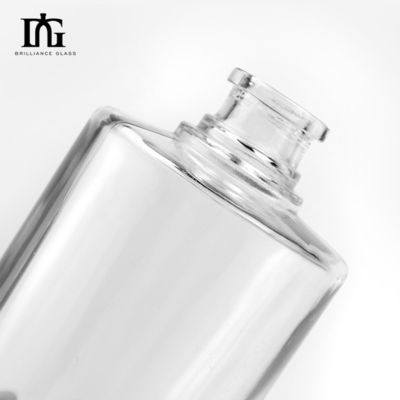 Grabado de forma personalizada 500 ml 700 ml de brandy de fondo grueso botellas de licor para regalos de boda