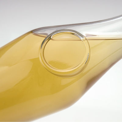 Liquores y bebidas 700 ml Tapón de corcho Botella de vidrio transparente para brandy Vodka Spirit