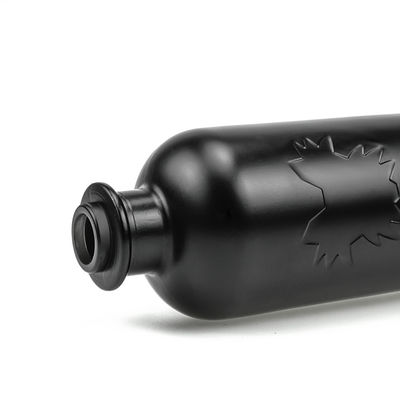 Botella de whisky de 750 ml con grabado personalizado y material de cuello de vidrio