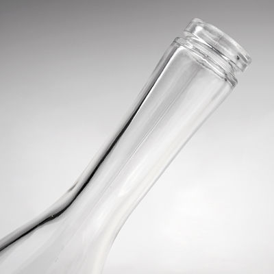 500 ml de botella de vidrio Vaso en forma de cuello largo Vodka Vino con tornillo de corcho Ambos tipos de sellado