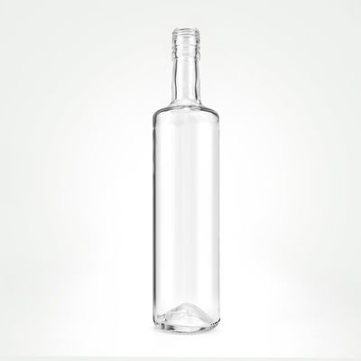 Botellas de vino de vidrio de 700 ml y 70 cl para licores y bebidas hechas de vidrio transparente reciclado