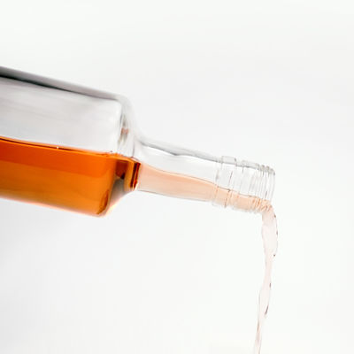 Botellas de vino de vidrio de 700 ml y 70 cl para licores y bebidas hechas de vidrio transparente reciclado