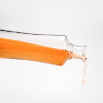 Botellas de tequila de vidrio de 500 ml con tapas de corcho y material de cuello de vidrio