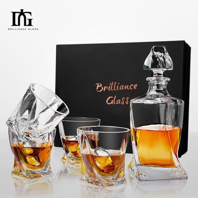 Botella de brandy única con serigrafía Estampado en caliente Pintura grabado electroplataje