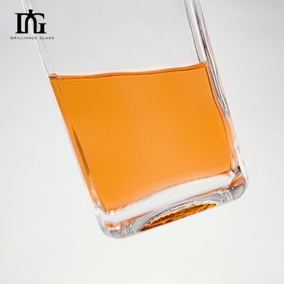 Botella de vidrio grabado para personalizado 700ml Gin Rum Vacío 700ml 750ml Vodka Whiskey Brandy