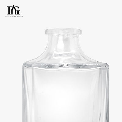 200 ml 350 ml 500 ml 700 ml 1000 ml botella de licor de vidrio grabado para botella de tequila de lujo