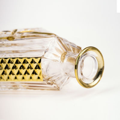 Botella especial de 500 ml de licor de vino con material de cuello de vidrio