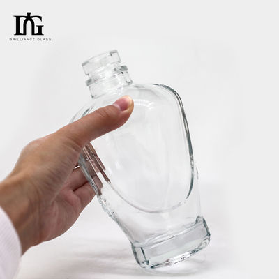 Tipo de sellado CORK Botellas de vidrio vacías para whisky licor brandy ron Oferta competitiva