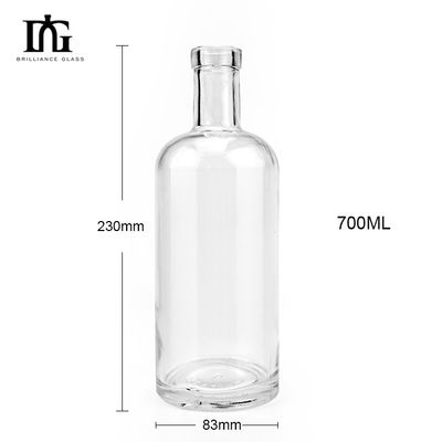 Tequila de diseño único 700ml 1000ml Matte Black botellas de vidrio de aceite de oliva con tapón