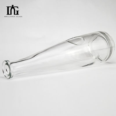 Diseño personalizado Impresión de pantalla Botella de vidrio para vodka y whisky 500ml 700ml 750ml Capacidad