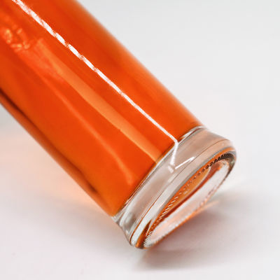 Botellas de vidrio de 500ml 700ml 750ml Matte Black Spirits Botellas con tapas y personalización