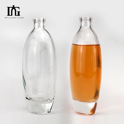 Botella de 500 ml de vino vodka licor con grabado y estampado en caliente