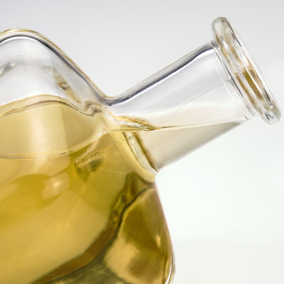 Botella de vino de vidrio aceptable OEM/ODM con tapa de corcho y caja de embalaje Capacidad 500 ml