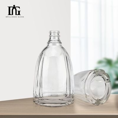 Botella de licor de 500ml 700ml 750ml con tapa diseño personalizado proporcionado libremente