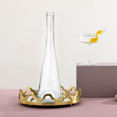 Botella de cristal de 750 ml para licores y bebidas