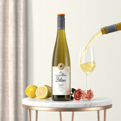 500 ml 750 ml Botella de oro vacía para champán electroplacado de oro bebidas alcohólicas Gin Liquor Glass