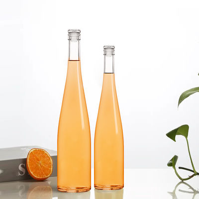 Grabación de la superficie Manipulación 380ml 700ml Botella de vidrio para tequila whisky vodka ron brandy