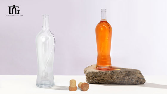 200 ml 500 ml 700 ml 750 ml bebidas alcohólicas vodka botellas de vidrio con suministro gratuito