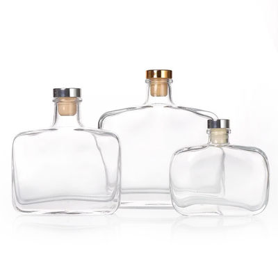 Botella de vidrio aceptable para vodka, ginebra, whisky y licores 750 ml 500 ml