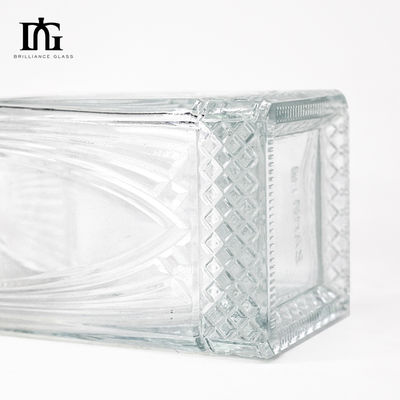 Material del collar de vidrio 250 ml Botella redonda de vino para bebidas alcohólicas OEM/ODM aceptable