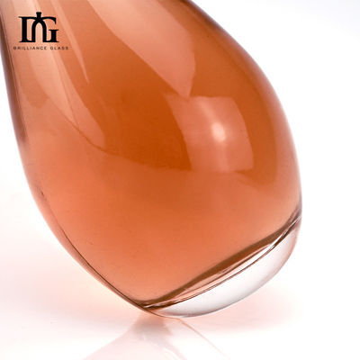 500ml/700ml/750ml Fin Personalizable Esbelto Cuello Largo Champagne Vodka Botella de vidrio de vino