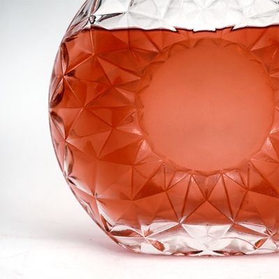Material del cuerpo de agua mineral Diseño personalizado Liquor de sílex Xo Botella de vidrio de whisky de brandy