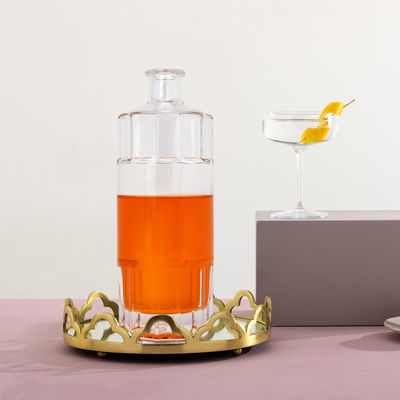 Impresión por serigrafía Estampado en caliente Pintura Botella de licor de 700 ml para whisky Champagne Vodka