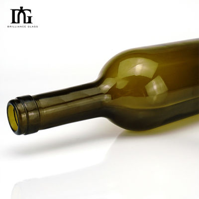Impresión en pantalla Estampado en caliente pintura grabado galvanizado botella de vino de vidrio de 750 ml