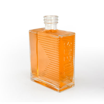 500 ml Modern Decal Crafts Botella de ginebra vidrio para licores y bebidas OEM / ODM aceptable