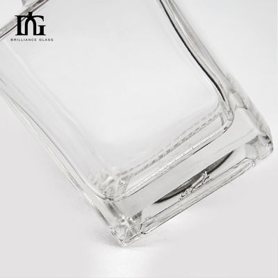 Logotipo grabado Botella de vidrio de 50000 ml para licores de ginebra whisky ron tequila vodka