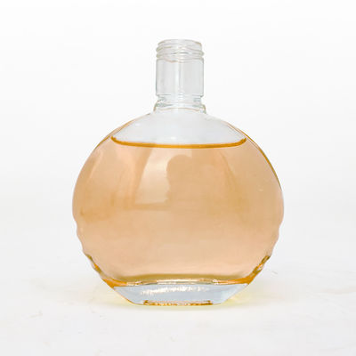 Botella de vidrio de impresión congelada personalizada para Super Flint Gin Vodka Rum Whisky Brandy 750ml