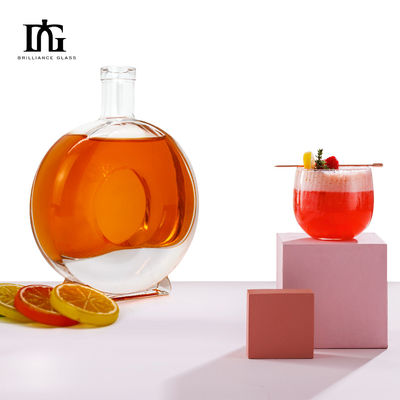 500 ml de bebidas alcohólicas vacías de vidrio Liquor regalo Botellas de whisky para bebidas energéticas