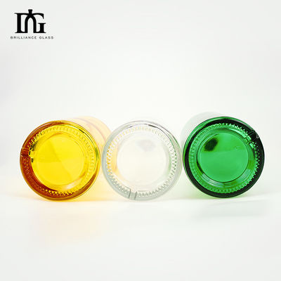 Botella de vidrio de 500 ml/700 ml/750 ml de capacidad para vodka Gin aceptable Logotipo del cliente