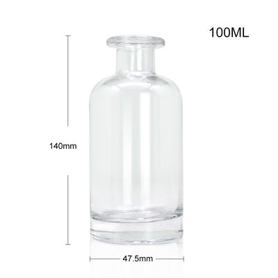 Forma clásica Flint Brandy Espiritos Blancos Vacíos Liquor Botella de vidrio 500ml 700ml Super