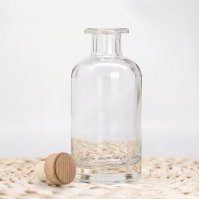 Forma clásica Flint Brandy Espiritos Blancos Vacíos Liquor Botella de vidrio 500ml 700ml Super