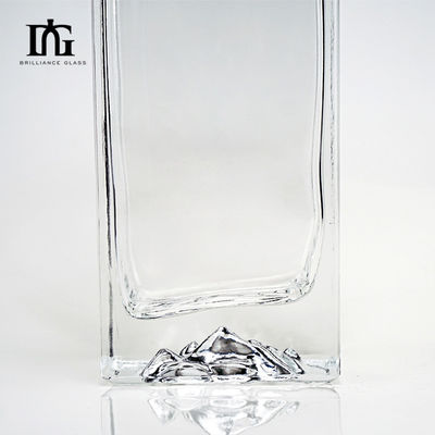 375 ml de vodka clara vacía licor ginebra ron tequila whisky brandy bebidas espirituosas botella de vidrio para bebidas