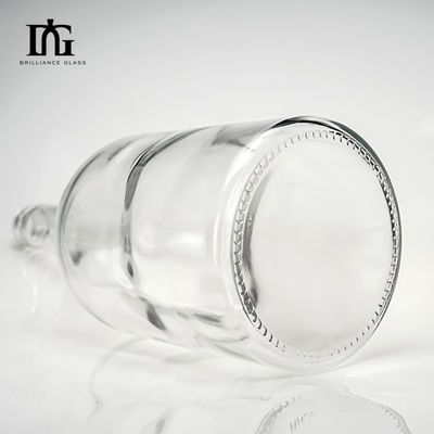 Whiskey Juniper Vodka Etiqueta personalizada Botella de vidrio de gran capacidad 750 ml 1000 ml 1750 ml