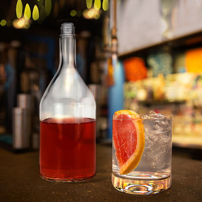 Whiskey Juniper Vodka Etiqueta personalizada Botella de vidrio de gran capacidad 750 ml 1000 ml 1750 ml