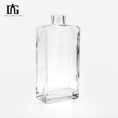 Calidad superior 100 ml Mini Liquor Vodka Whisky Rum Brandy Gin Botella de vidrio para bebidas